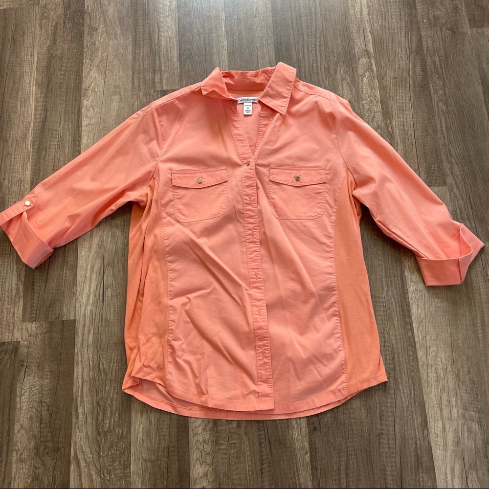 Croft and Barrow button up blouse